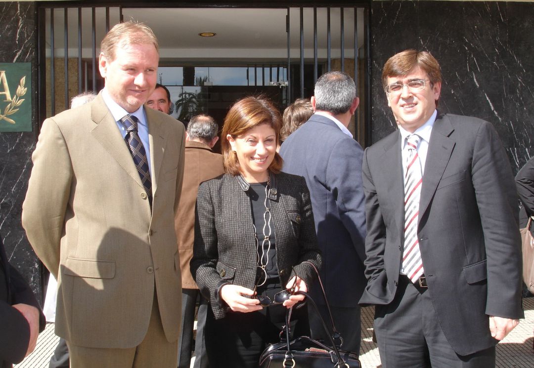 Elena Espinosa durante una visita a Mallorca como ministra Elena Espinosa durante una visita a Mallorca como ministra