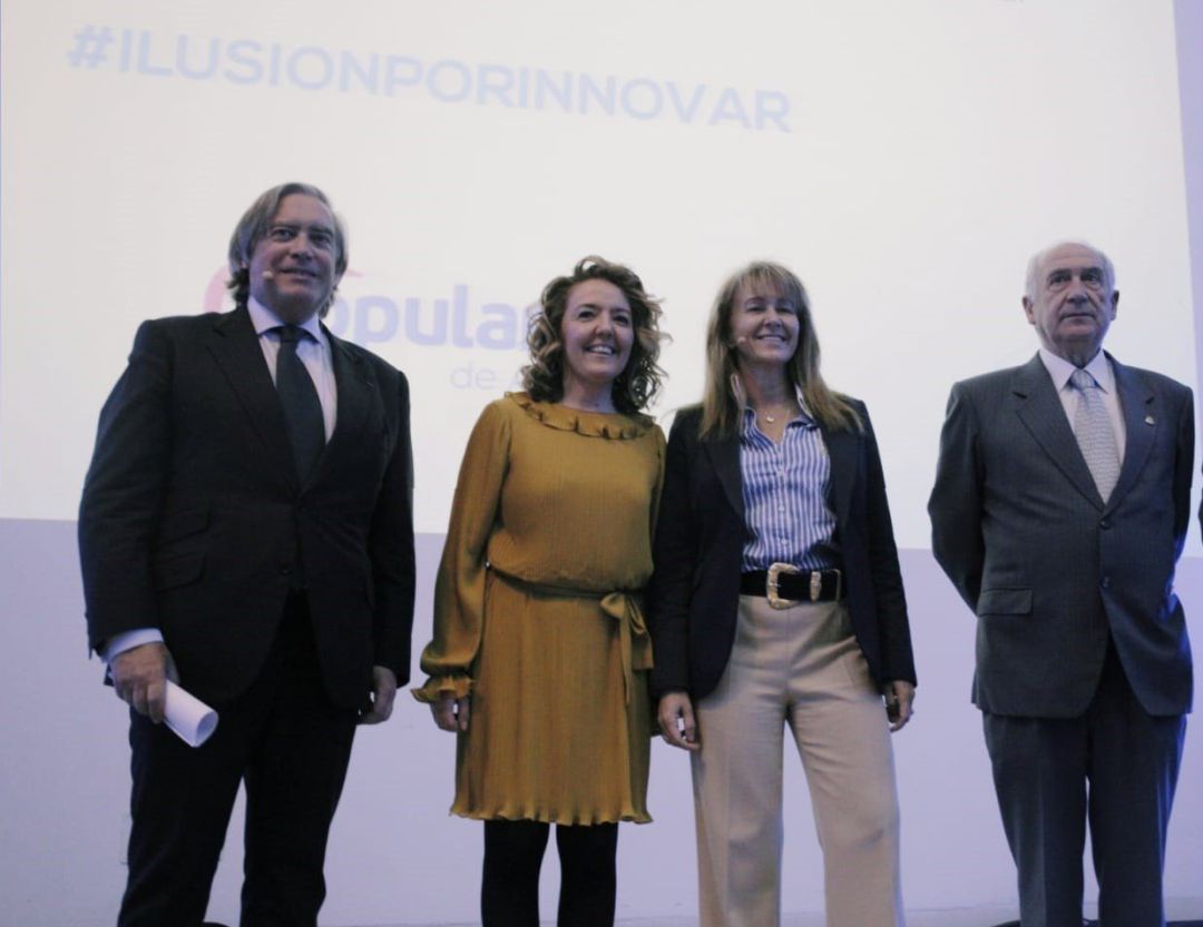 Mallada junto a López-Asenjo en un acto de precampaña Mallada junto a López-Asenjo en un acto de precampaña