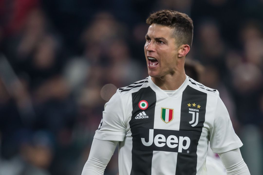 Cristiano Ronaldo celebra un gol ante el Atlético de Madrid en Champions Cristiano Ronaldo celebra un gol ante el Atlético de Madrid en Champions