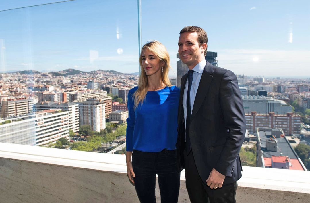 Pablo Casado presenta el programa electoral del Partido Popular en Barcelona. Pablo Casado presenta el programa electoral del Partido Popular en Barcelona.