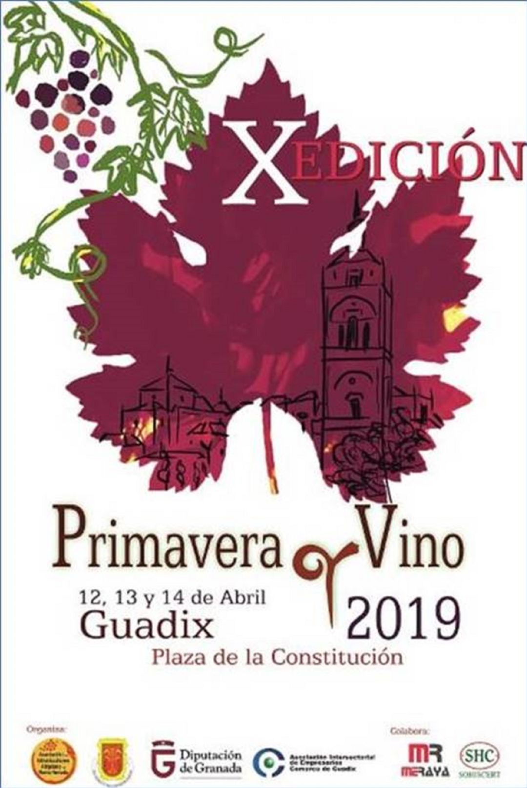 Cartel de la X edición de primavera y vino 2019 Cartel de la X edición de primavera y vino 2019