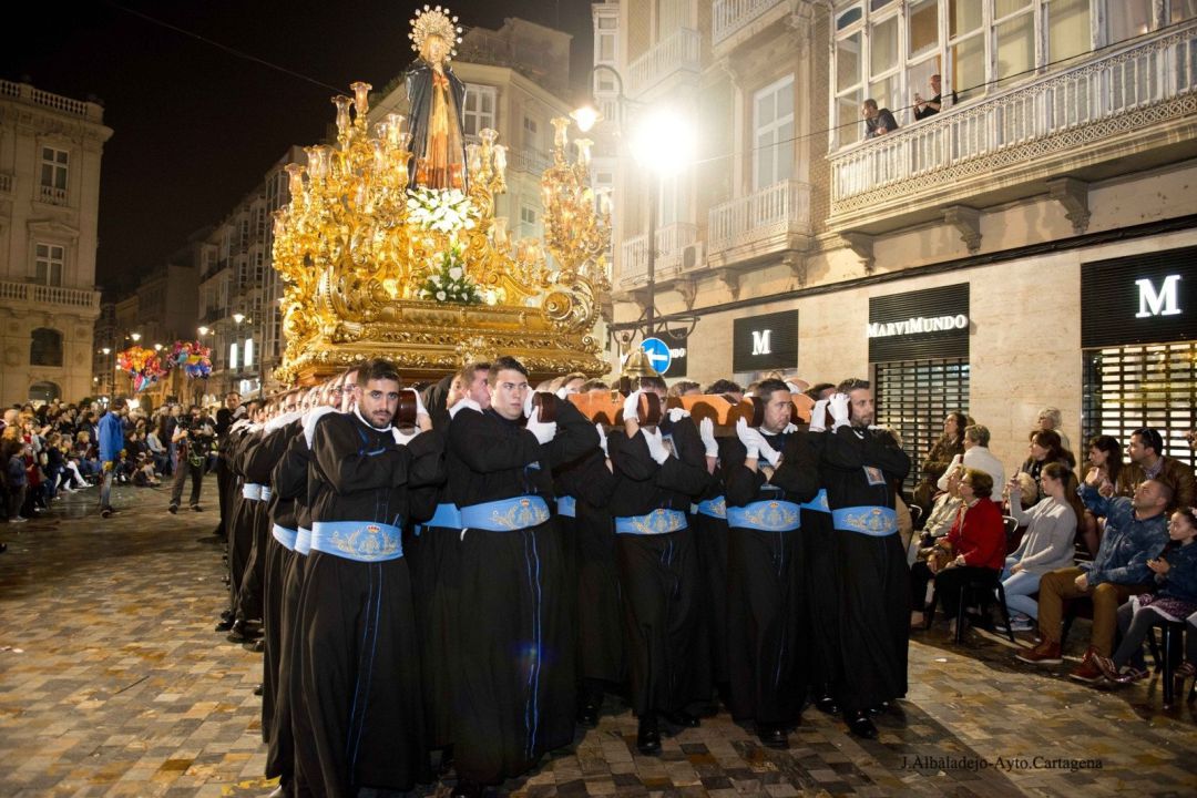Imagen de archivo de la Procesión del Sábado Santo. Soledad de los Pobres
Imagen de archivo de la Procesión del Sábado Santo. Soledad de los Pobres