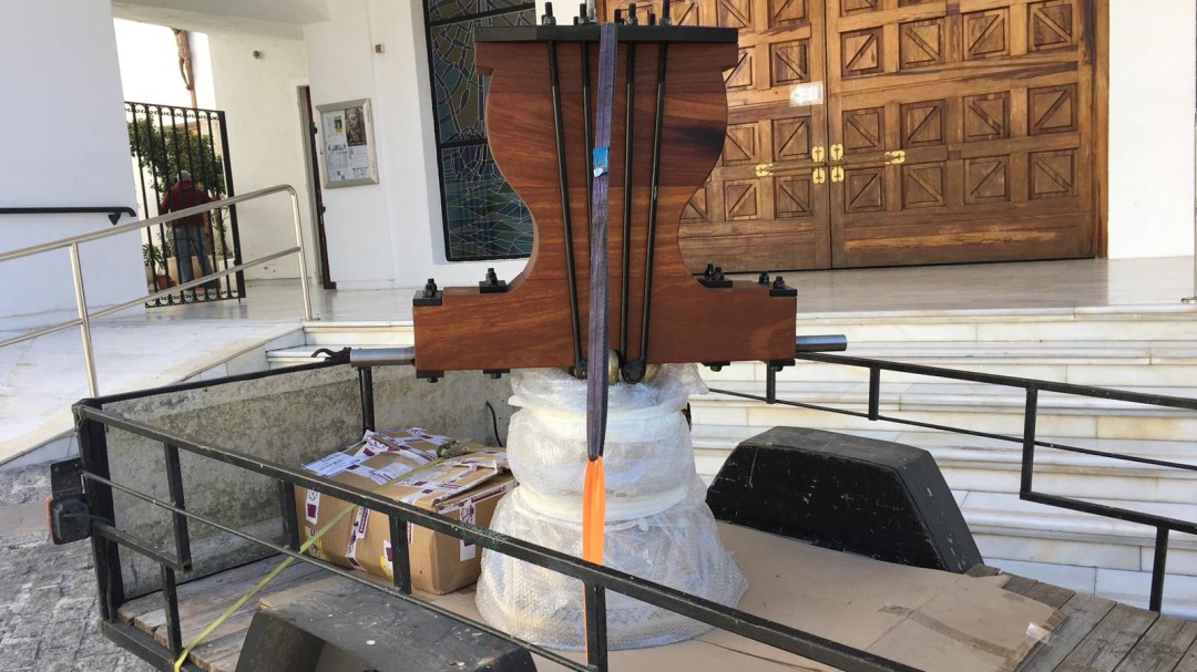 La iglesia Virgen de las Nieves estrena campanas en Semana Santa