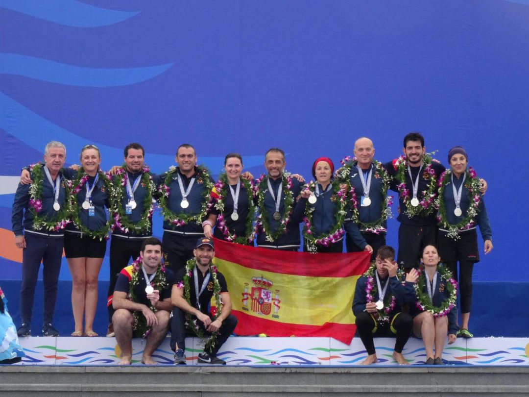 Imagen del podio del Mundial de Naciones de 2017 en Kunmíng (China) Imagen del podio del Mundial de Naciones de 2017 en Kunmíng (China)