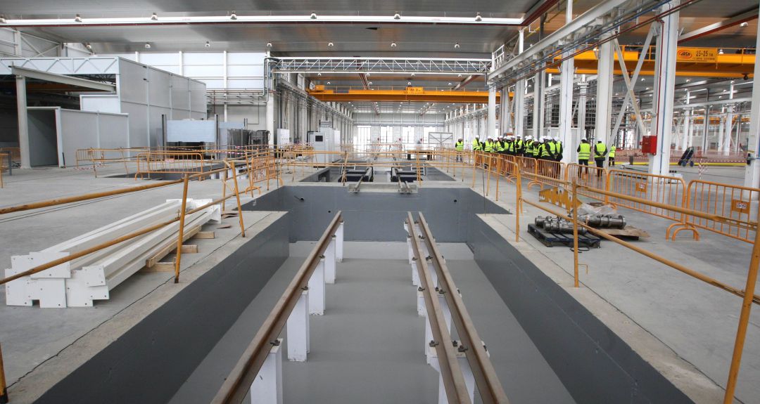 Nuevos talleres de RENFE en Valladolid Nuevos talleres de RENFE en Valladolid