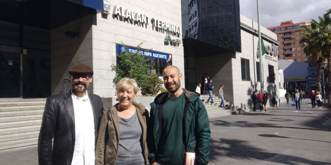 Txema Guijarro, Isabel González y Xavi López Txema Guijarro, Isabel González y Xavi López