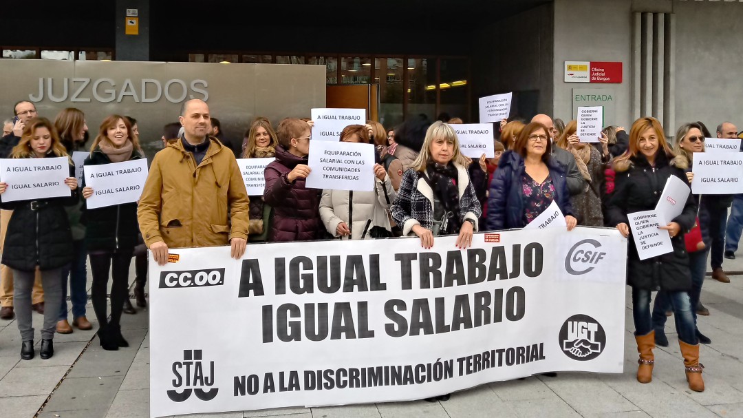 Funcionarios desiguales