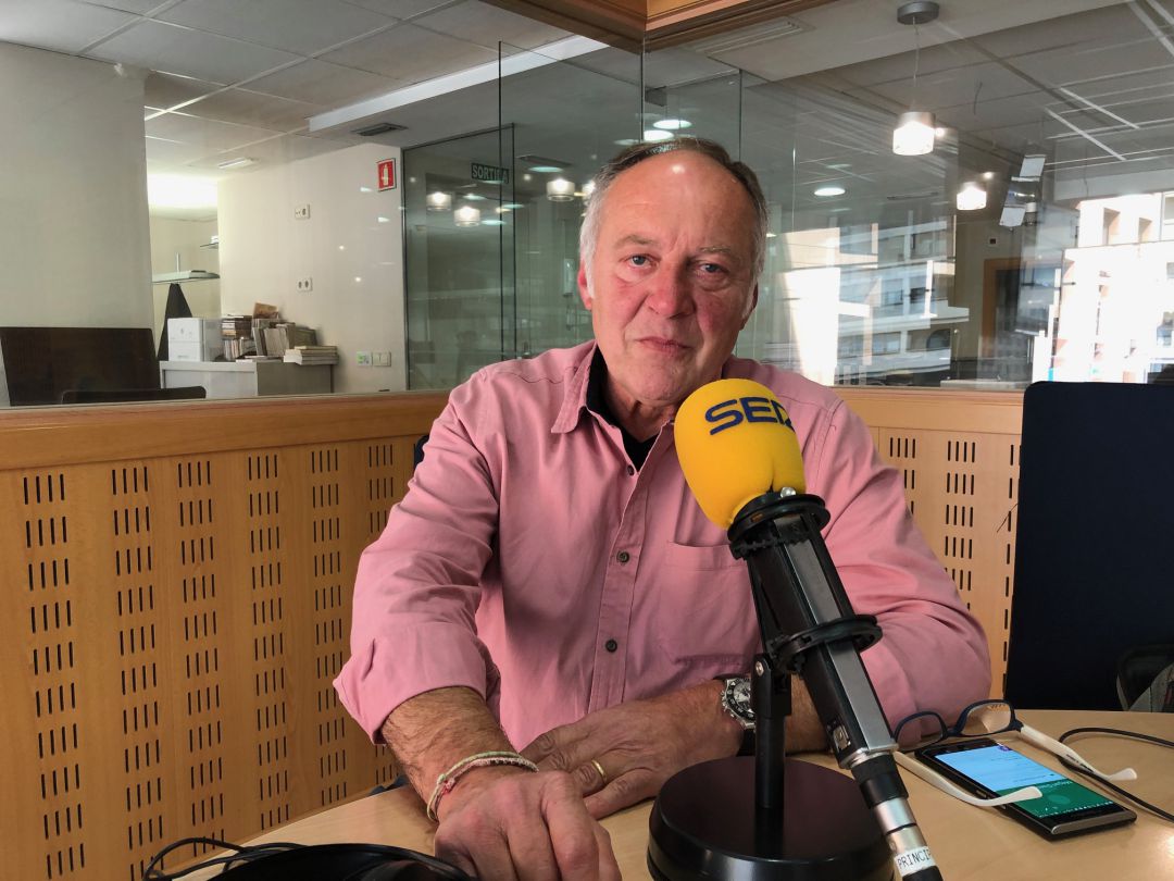 Josep Maria Castanyer als estudis de la SER Josep Maria Castanyer als estudis de la SER