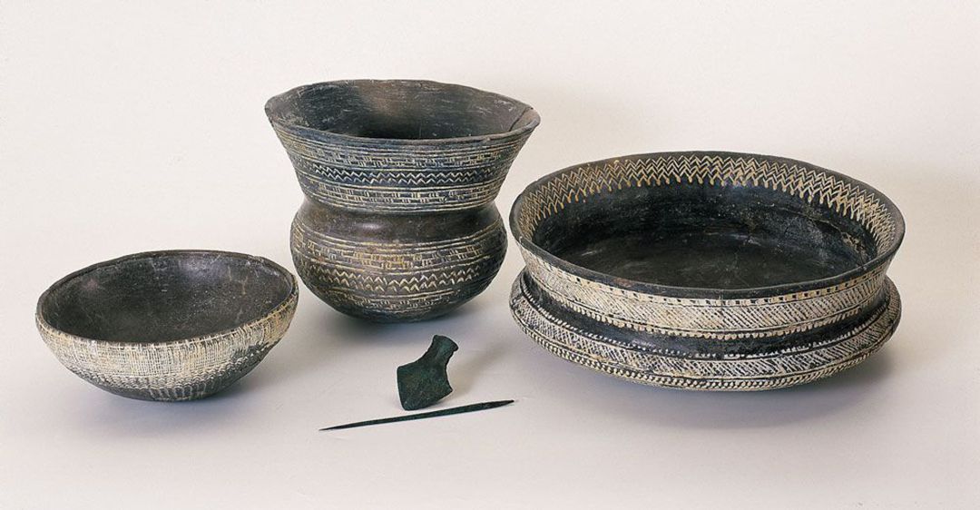 Muestra de cerámica de estilo 'Ciempozuelos' Muestra de cerámica de estilo 'Ciempozuelos'