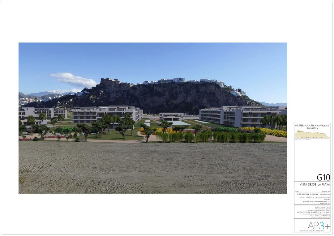 Proyecto hotelero de Salobreña en la zona de El Peñón Proyecto hotelero de Salobreña en la zona de El Peñón