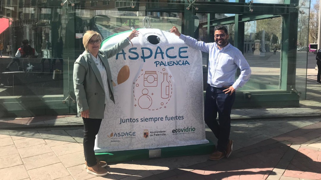 Ecovidrio lanza un reto solidario a Palencia en Semana Santa a favor de ASPACE