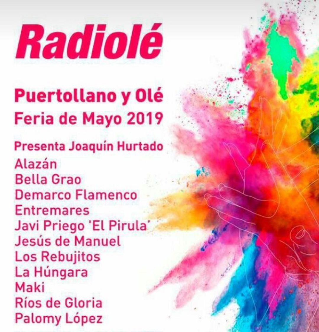 Cartel del festival " Puertollano y Olé" Cartel del festival " Puertollano y Olé"