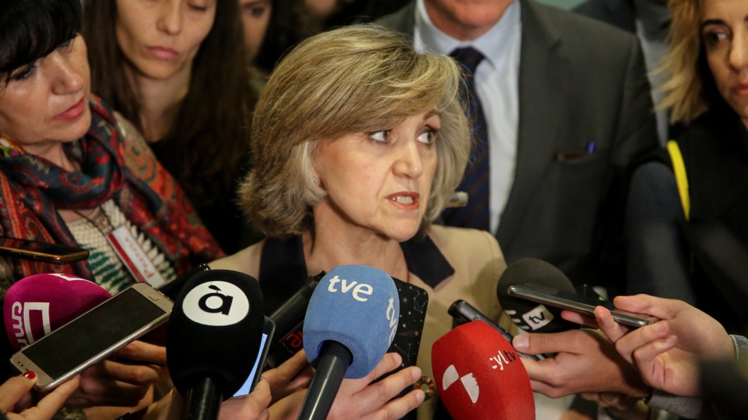 La ministra de Sanidad no ha visto el vídeo de malos tratos en un residencia de ancianos