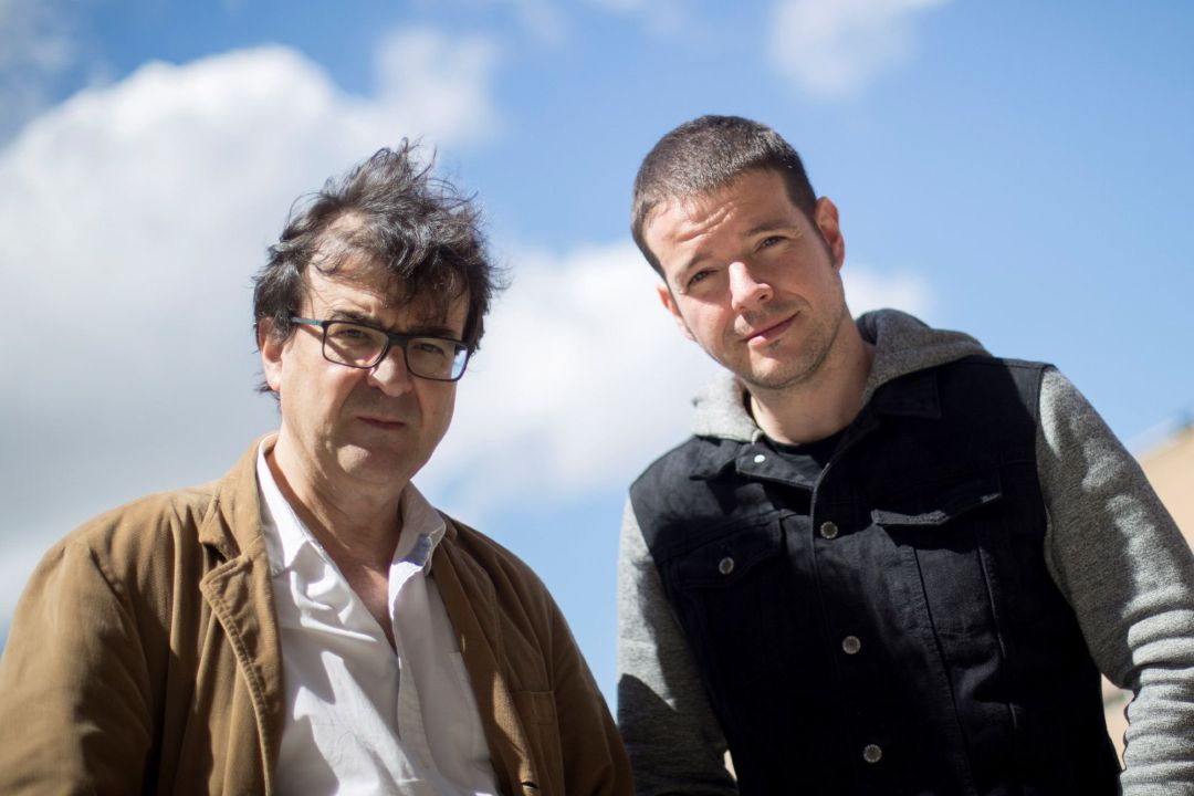 Javier Cercas i José Pablo García Javier Cercas i José Pablo García