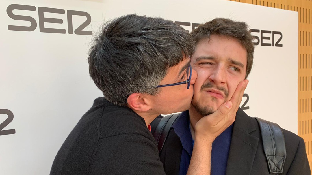 José Ramón cuando besa es que besa de verdad