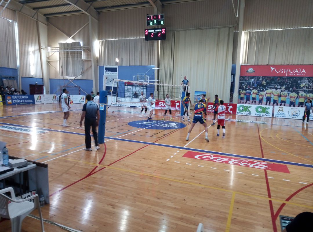 Imagen del partido jugado en Es Viver Imagen del partido jugado en Es Viver