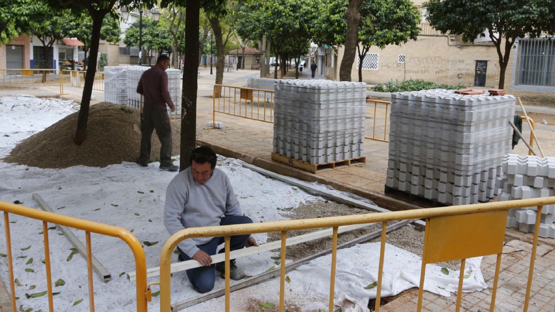 Ciudad Aljarafe renueva sus jardines