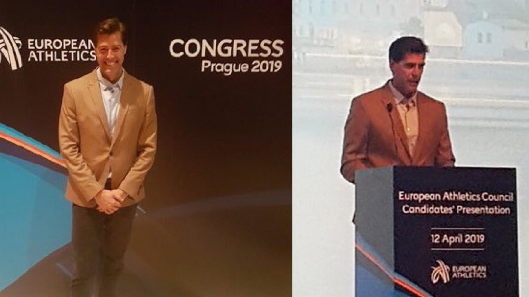 Raúl Chapado, elegido miembro del Consejo de European Athletics
