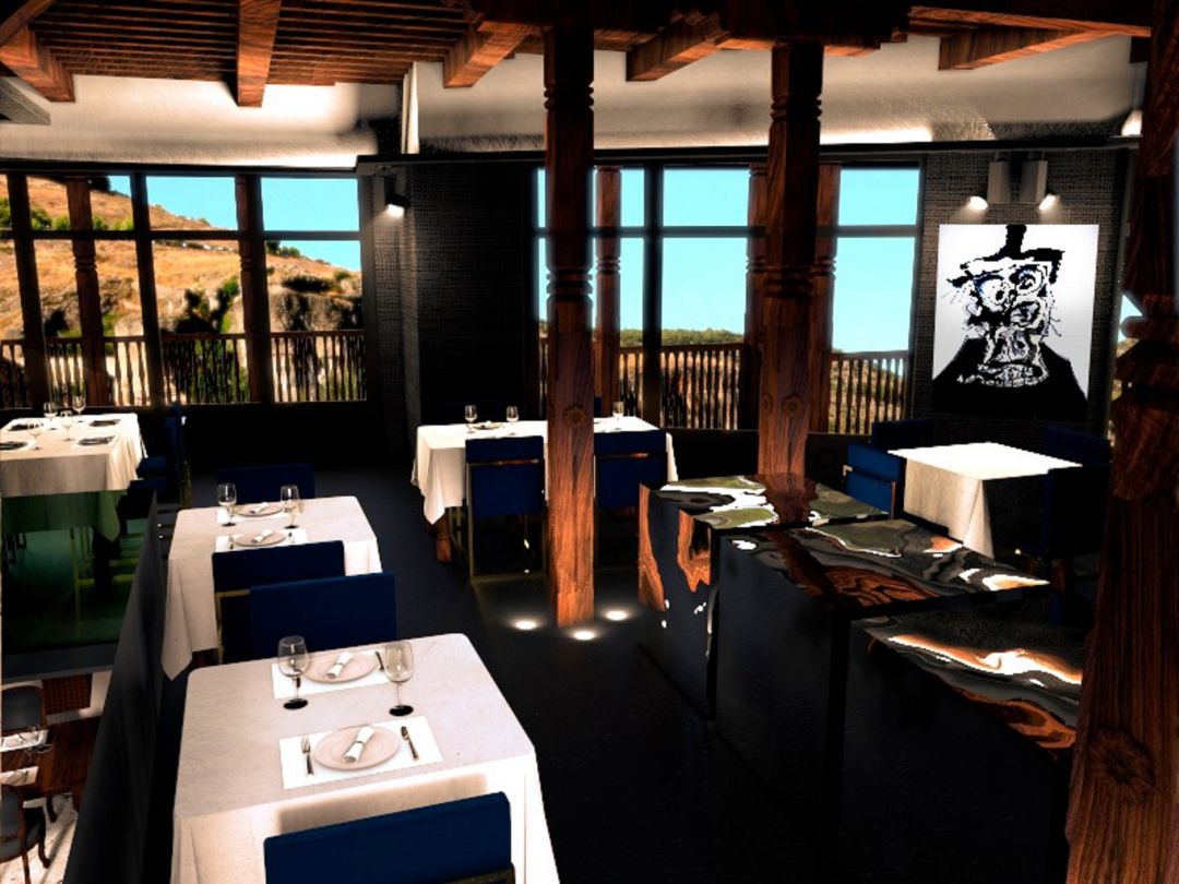 Proyecto del futuro restaurante Casas Colgadas Proyecto del futuro restaurante Casas Colgadas