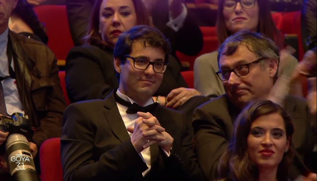 El compositor Fernando Velázquez durant laceremònia dels Goya 2017. El compositor Fernando Velázquez durant laceremònia dels Goya 2017.