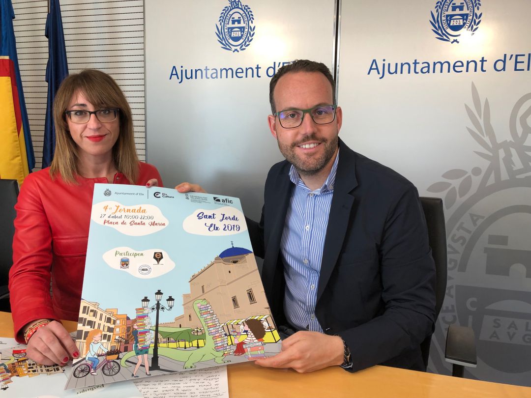 Elche prepara Sant Jordi Elche prepara Sant Jordi