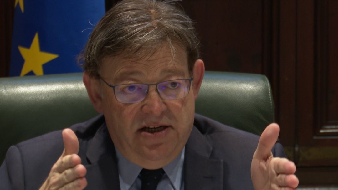 Ximo Puig en una entrevista con Europa Press Ximo Puig en una entrevista con Europa Press