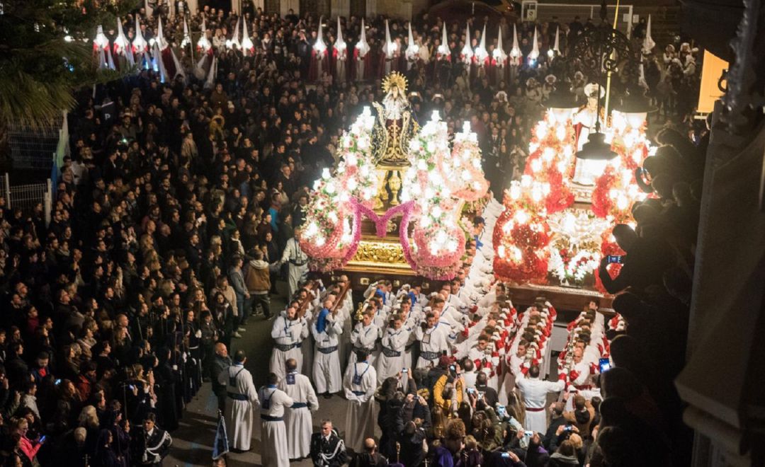 La procesión del 'Encuentro', la noche mas larga de los cartageneros La procesión del 'Encuentro', la noche mas larga de los cartageneros