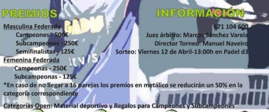 Cartel del evento Cartel del evento