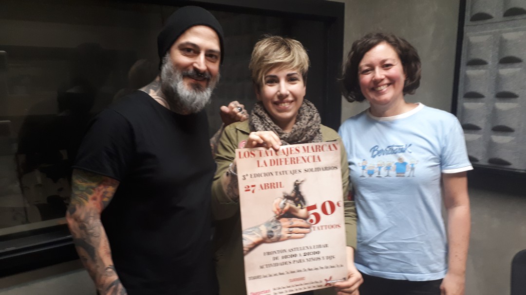 Vuelven los tatuajes solidarios a Eibar