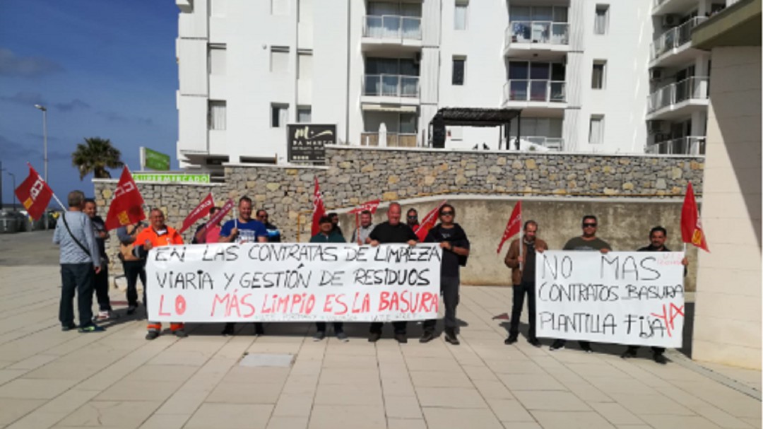 CCOO amenaza con una huelga indefinida de limpieza a partir de mediados de julio