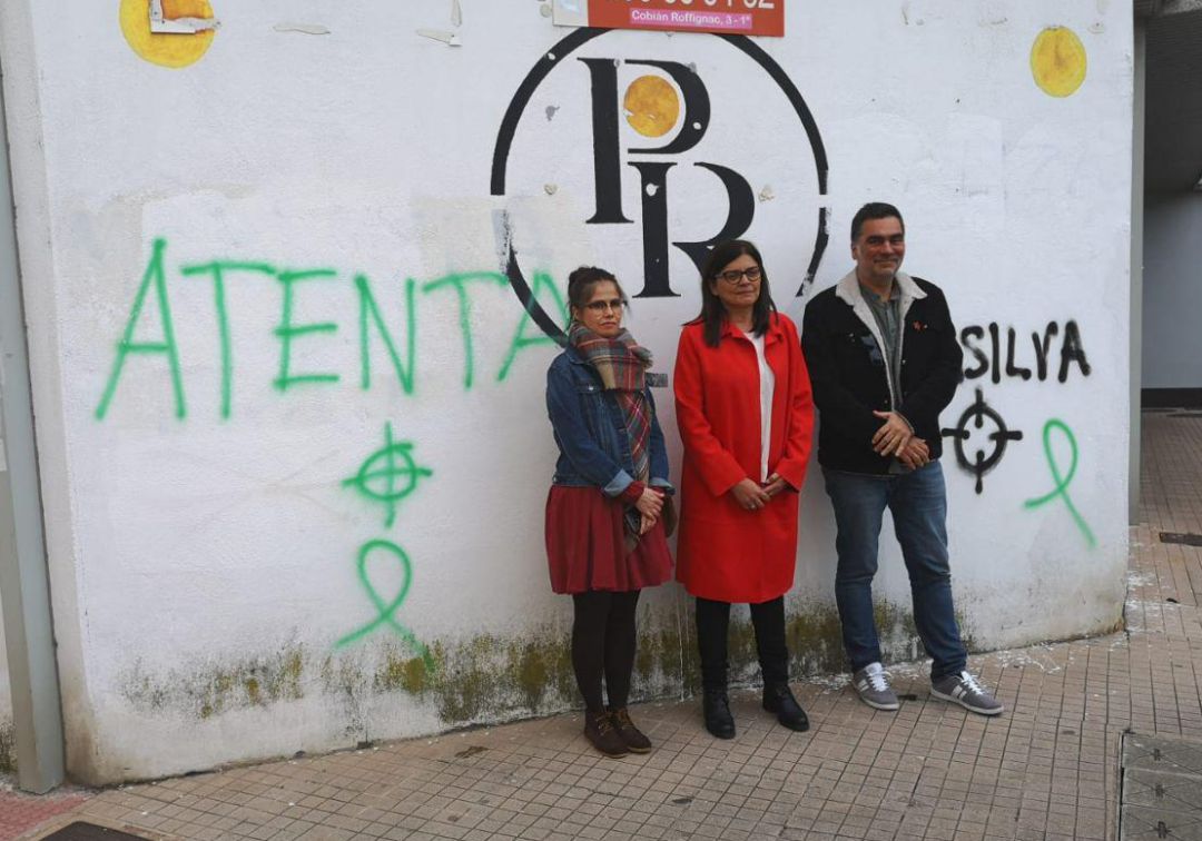 CC.OO se desmarca de las pintadas