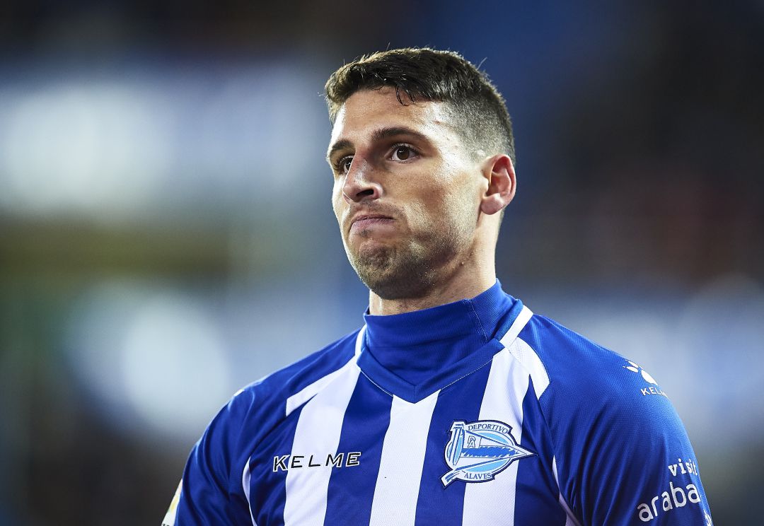 El jugador del Deportivo Alavés, Jonathan Calleri El jugador del Deportivo Alavés, Jonathan Calleri