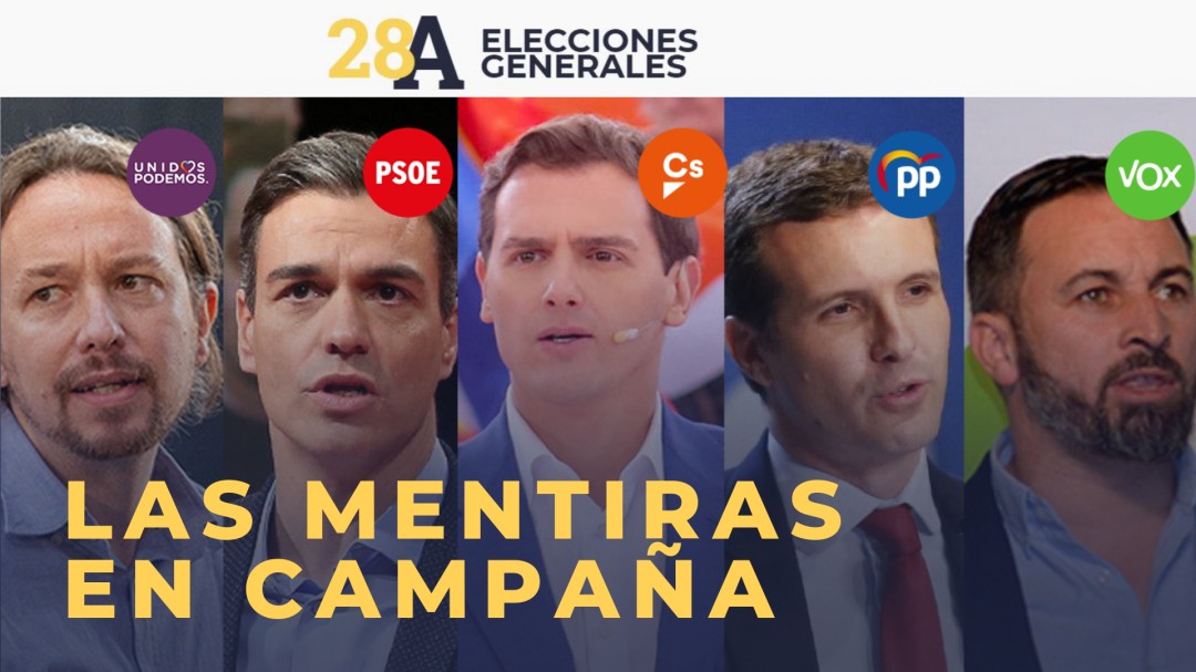 Las mentiras de la campaña política
