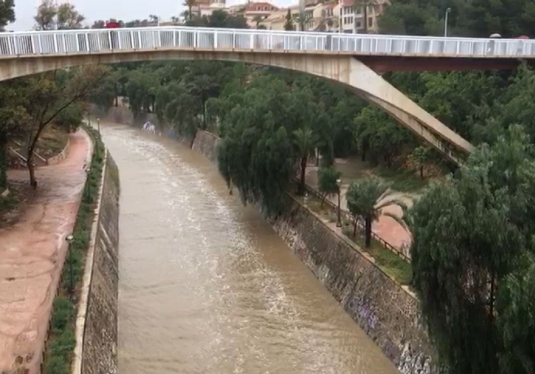 Las lluvias dejan más de 100 l/m2 en algunas zonas de Elche