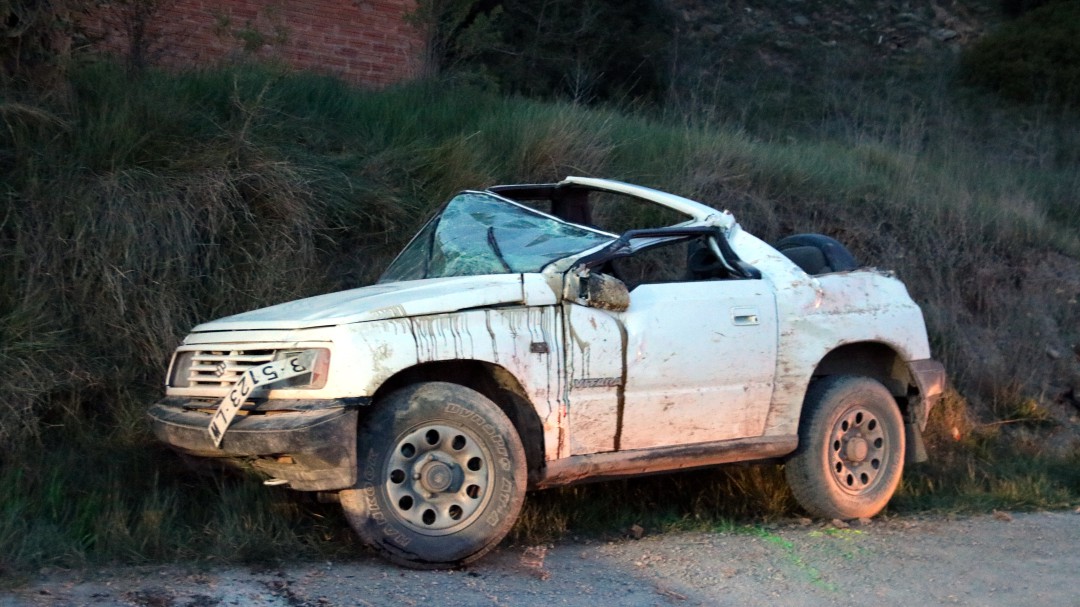 El conductor de l'accident mortal a Avinyó no tenia carnet de conduir