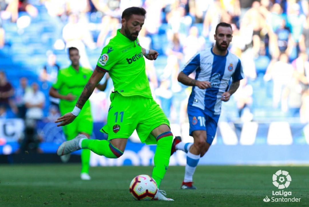 Morales contra el Espanyol Morales contra el Espanyol