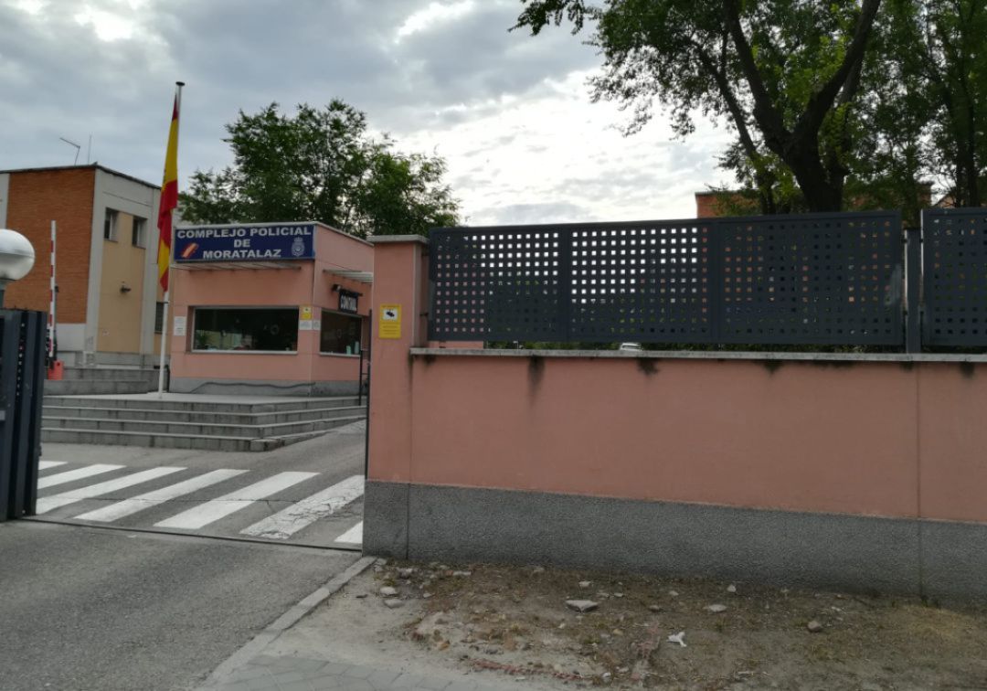 Complejo de Moratalaz donde se encuentra la Brigada de Información Complejo de Moratalaz donde se encuentra la Brigada de Información