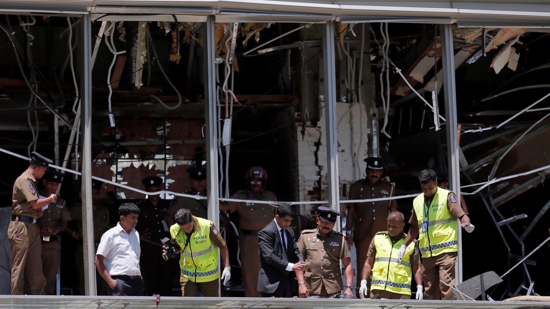 Al menos 207 muertos y 450 heridos en una serie de ataques a iglesias y hoteles de Sri Lanka