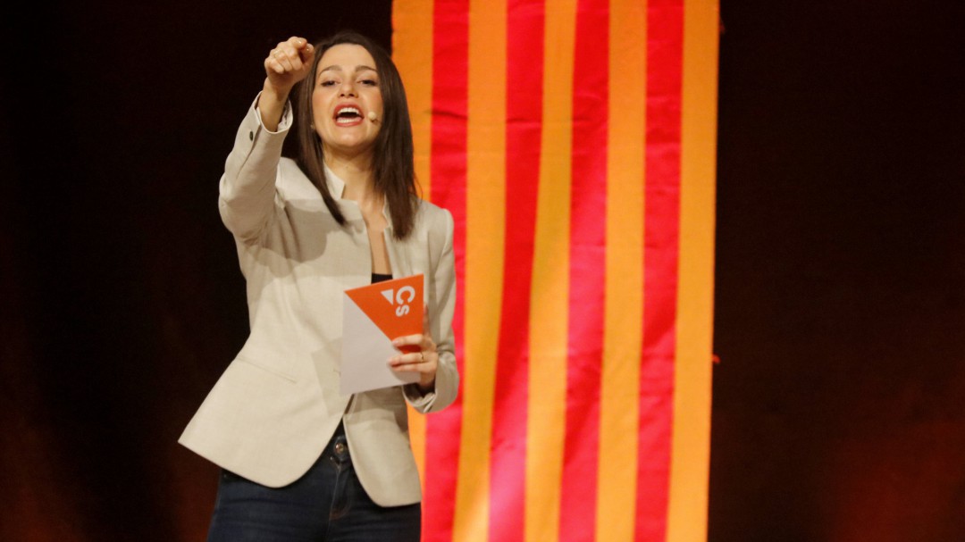 Arrimadas asegura que Ciudadanos no dará indultos ni cesiones al independentismo: "No es no"