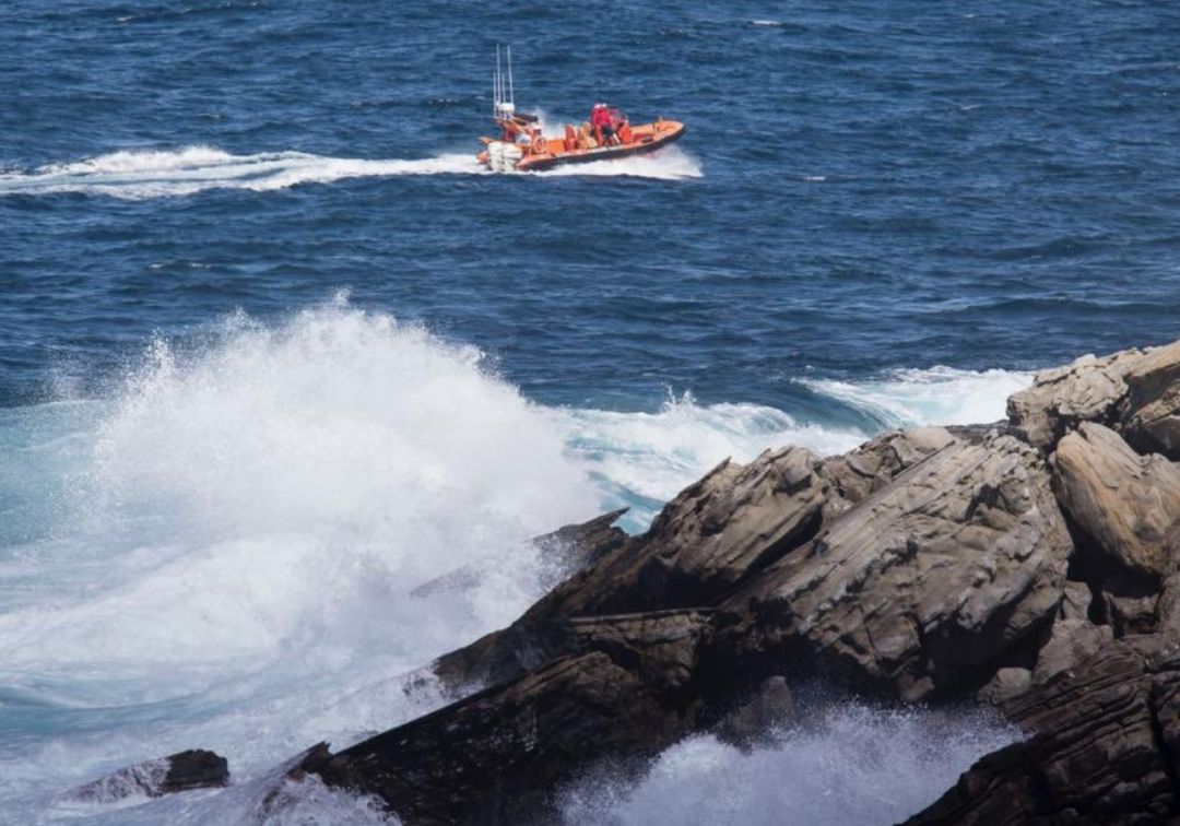 Hallado el cuerpo del joven navarro desaparecido en aguas de Hondarribia