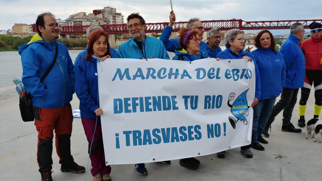 La Marcha por el Ebro dice NO a la mercantilización del agua