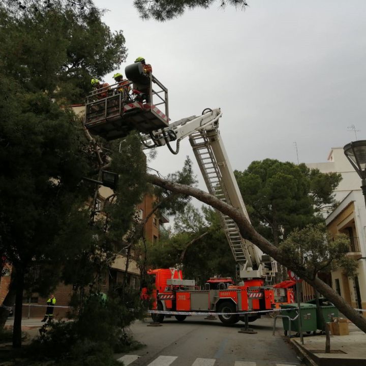 El temporal de lluvia deja 250 l/m2 en Xàbia, récord en los últimos 60 años