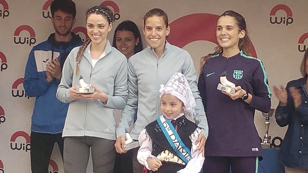 Celia Antón, segunda en la Milla de Avilés