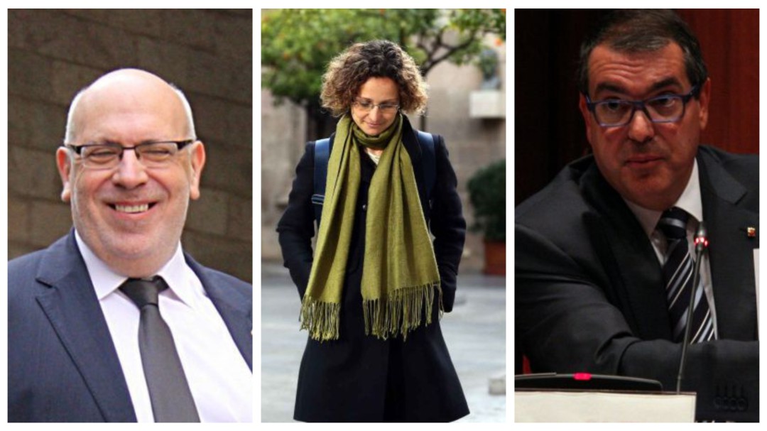 Declaran los purgados del procés