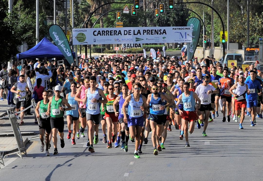 Carrera celebrada en Málaga.
Carrera celebrada en Málaga.