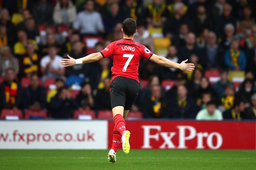 Shane Long celebra su gol ante el Watford Shane Long celebra su gol ante el Watford