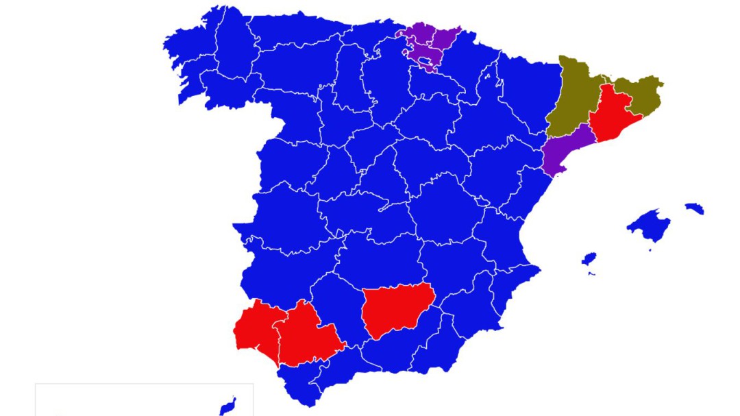 A qué partido votó cada provincia en cuatro décadas de elecciones generales