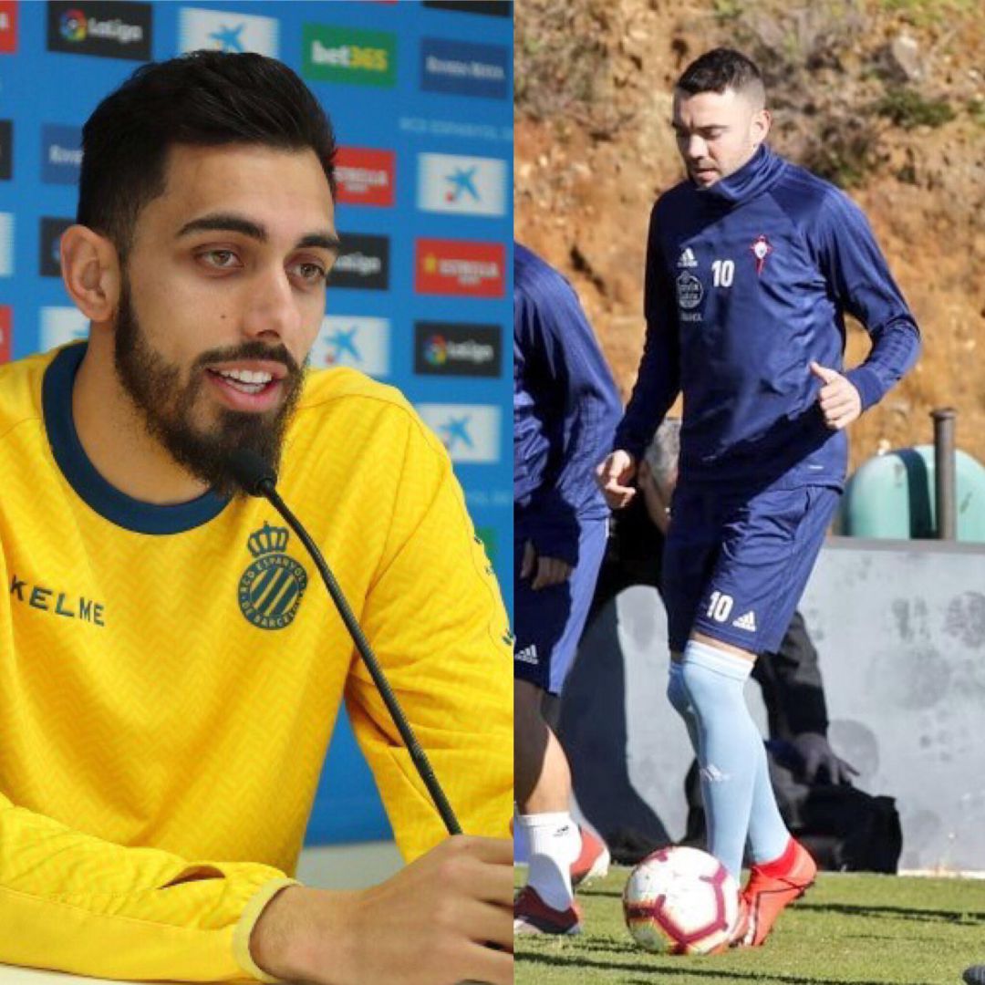 Borja Iglesias y Iago Aspas se verán las caras este miércoles Borja Iglesias y Iago Aspas se verán las caras este miércoles