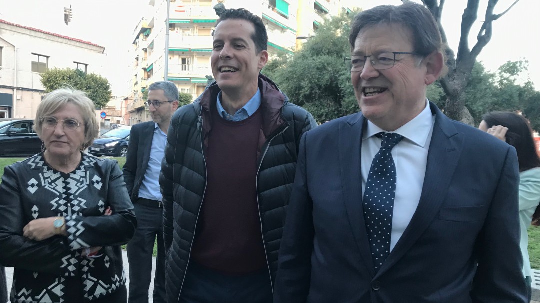 Ximo Puig visita Elda para poner el acento en el empleo y las políticas sociales