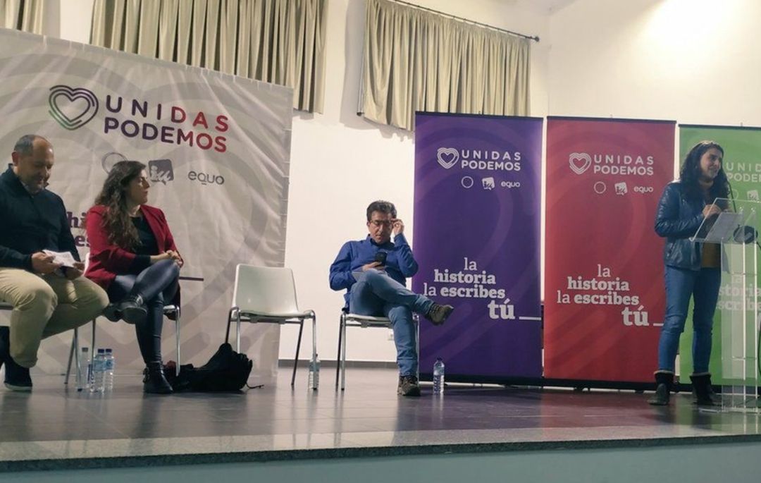 Irene de Miguel reafirma que Unidas Podemos es "la única fuerza capaz de parar a las tres derechas" Irene de Miguel reafirma que Unidas Podemos es "la única fuerza capaz de parar a las tres derechas"